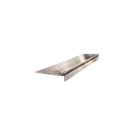 PROFILO GUIDA IN ALLUMINIO PER PVC SU CASSERI